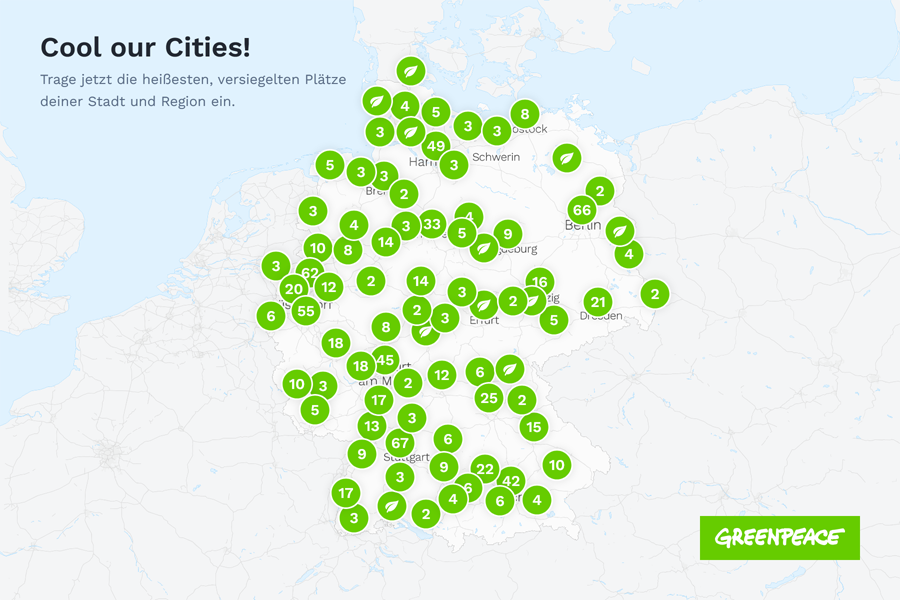 Cool our Cities! Mach unsere Städte lebenswert